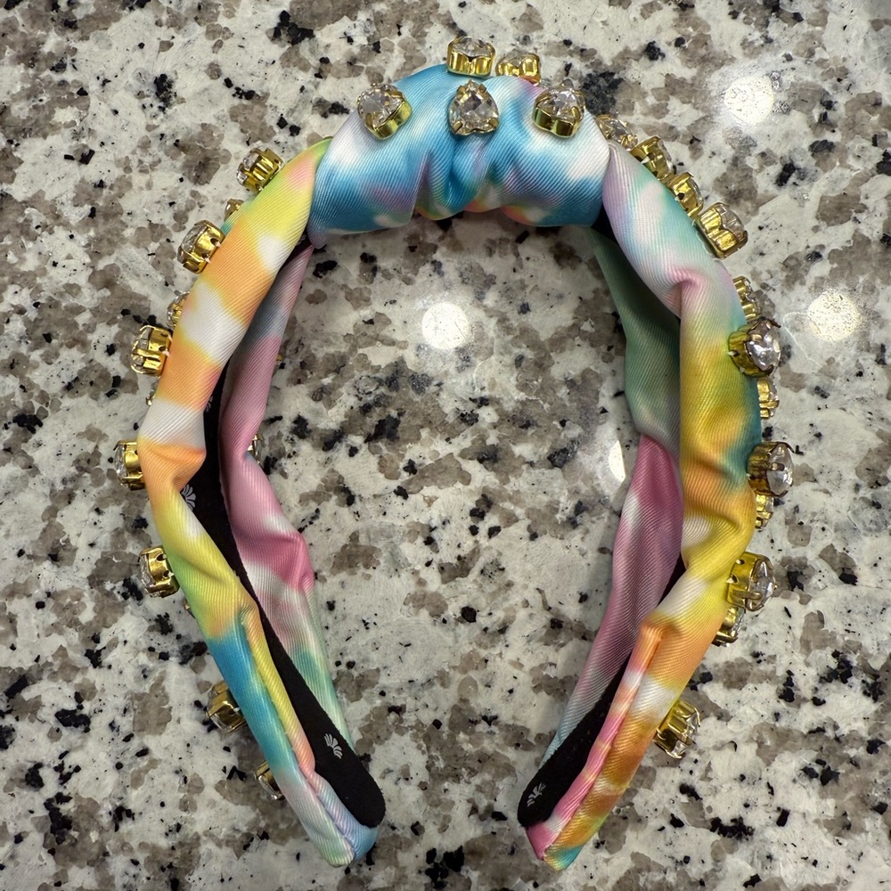 Lele Sadoughi Stoney clover lane Pink and Blue Hair Accessories